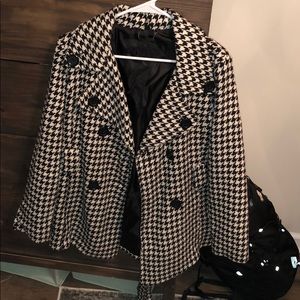 Houndstooth jacket